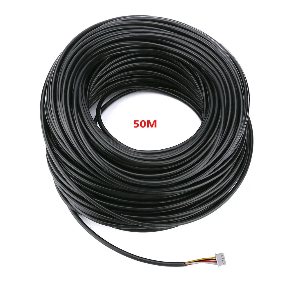 Mis beton Aanwezigheid 50 M 2.54*4 P 4 draad kabel voor video intercom Kleur Video Deurtelefoon  deurbel bedraad Intercom kabel - AliExpress Veiligheid en bescherming