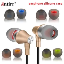 2 pcs/1 pair 3.8mm 소프트 실리콘 이어폰 이어폰 커버 이어 버드 팁 이어 버드 이어팁 헤드폰 용 (China)