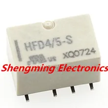 10 шт. SMD 8 контактов HFD4/5-S HFD4/12-S HFD4/24-S 5 В, 12 В, 24 В постоянного тока, 0.5A 125VAC реле