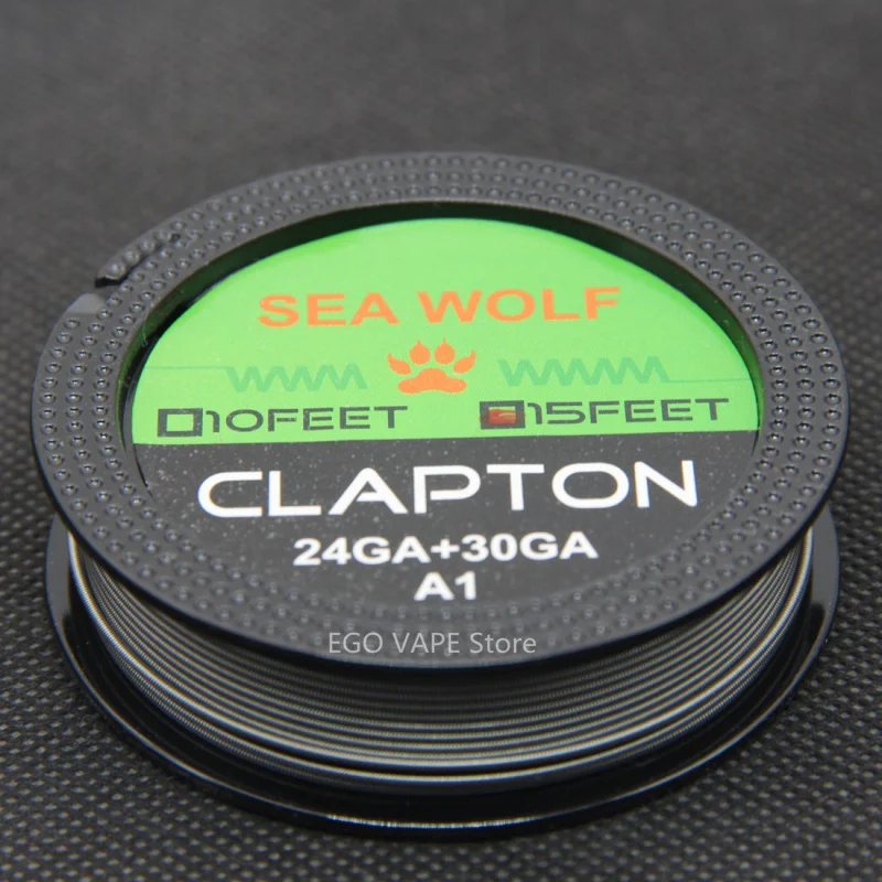 Нагревательный элемент SEA WOLF Alien Fused Clapton нагревательный сделай сам 15 футов/рулон