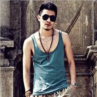baggy vest tops mens