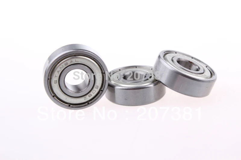 HIGH QUALITY 8mm x 22mm 7mm 608 Shielded Miniature Deep Groove Radial Ball Bearing |