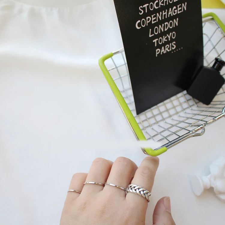 XIYANIKE креативное винтажное грубое крученое кольцо, регулируемое кольцо, массивные ювелирные изделия для женщин, вечерние ювелирные изделия, подарки VRS2421