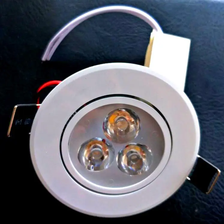 

New Dimmable3X3W 9W 4X3W 12W Led downlight Led Recessed lamp Led Bulb 95-265V led light with led driver