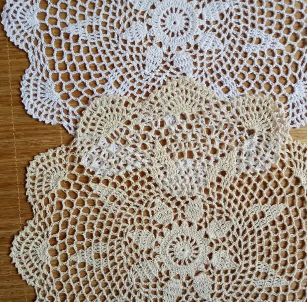 40 سنتيمتر جديد الدانتيل القطن الكروشيه تحديد الموقع كأس كوستر القدح المطبخ الشراب الطعام الجدول مكان حصيرة القماش الشاي القهوة المفرش عيد ا...