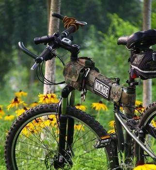 

Sports Outdoor moab beam bag hu mmer ATV mountain bike cover montague bicycle saddle bag camouflage military bike Girder package