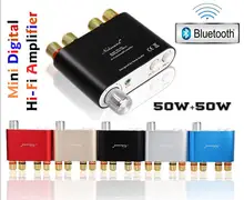 2016 New Nobsound NS-10G Mini TPA3116 Bluetooth 4.0 Digital Power Amplifier Stereo HiFi Amp Home Audio 50W*2 Free Shipping