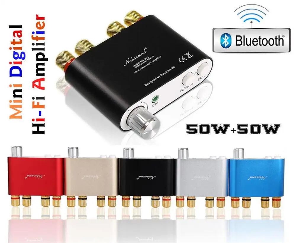 Amplificatore Stereo BT5.0 HIFI CB01 Mini 50W Con Riproduzione U-disk - Foto 8