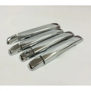 

BBQ@FUKA 8pcs Exterior Chrome Door Handles Guard Cover Trim Sticker Decorative Fit For Isuzu 2015-2016 Auto Car Accessories New