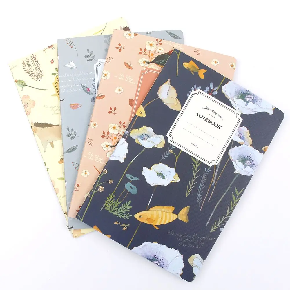 

1PCS Cute Nature Animal Plant A5 Notebook 32 Page Notepad Diary Journal Office School Supplies Students Stationery