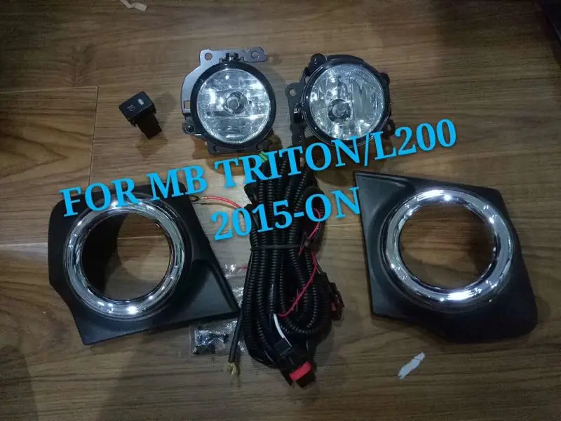 eOsuns halogen fog lamp front bumper light +fog lamp cover for Mitsubishi triton /L200 2015-ON цена eOsuns halogen fog lamp front bumper light +fog lamp cover for Mitsubishi triton /L200 2015-ON цены онлайн