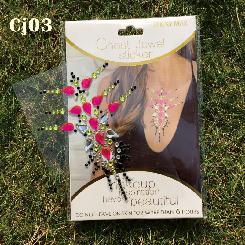 

1pc Body Decor Sticker can be Stick On Self Adhesive Gems,acrylic for Pool Party Makeup,holiday Glam kit