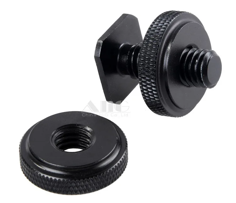5Pcs 1//4/" Hot Cold Shoe Mount Tornillo Para Trípode Para Flash Adaptador de zapata para DSLR