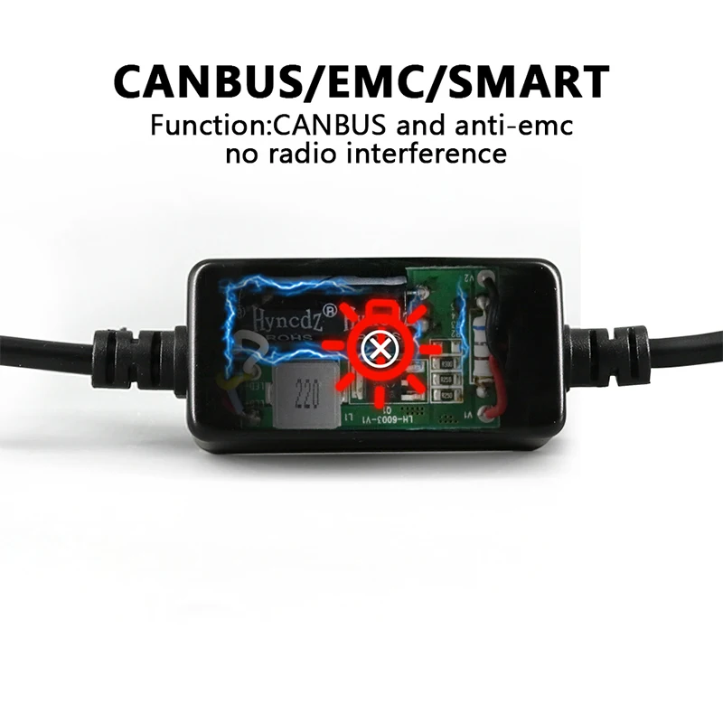Автомобильная светодиодная лампа CARLitek Canbus H1 H3 H7 3000K 4300K 6000K 8000K H4 Ближний/Дальний