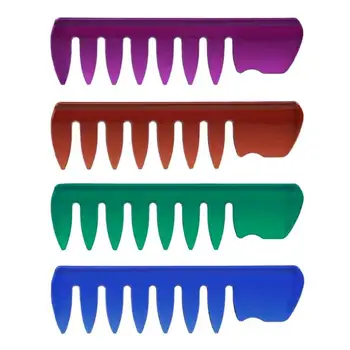 

PVC Massage Comb Large Teeth Hair Smooth Comb Mini Hairdressing Salon Comb