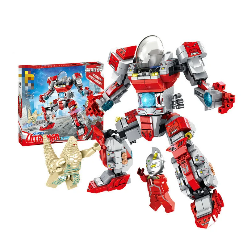

Profound Special Man Machine Armor War Red King Black Wang Machinery Monsters Building Block 690004
