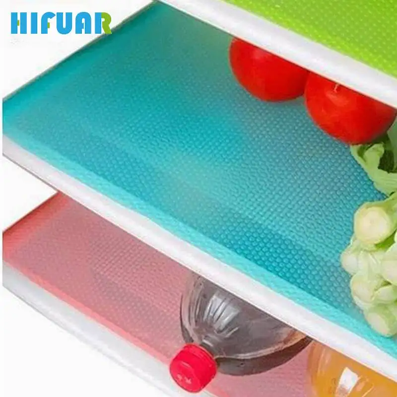 HIFUAR 1PC Refrigerator Pad Fridge Mats Mildew Moisture Tailorable Pad