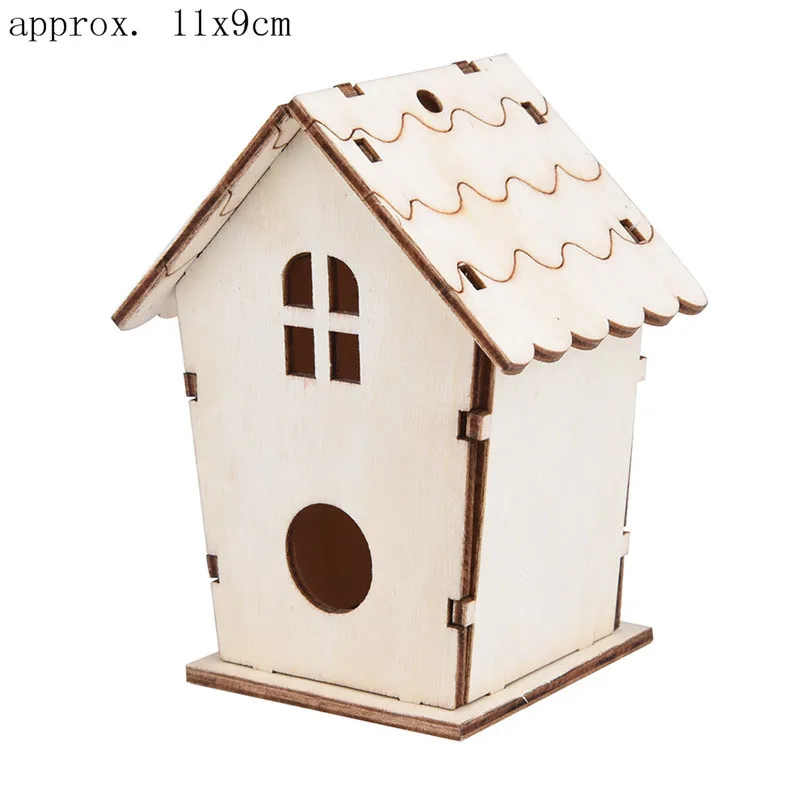 DIY Nest Dox Nest House Bird House Bird House Bird Box Bird Box Wooden Box Outdoor Wooden Box Birds Warm House New #25d19 (12)