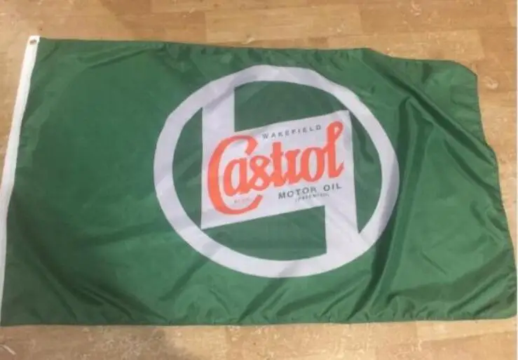 90*150 см Castrol Гоночный флаг страны селектор castrol глобальная на домашней странице