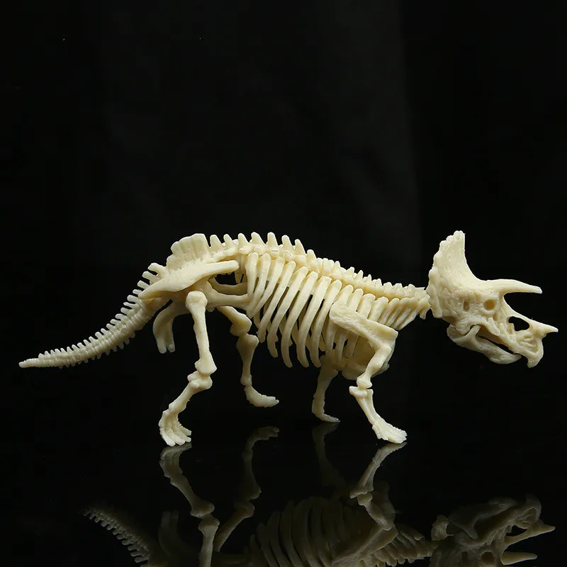 Trolltech Archaeological Creative DIY Archaeological Excavation Toy Assembled Version Reproduces Dinosaur Fossil Model Toys