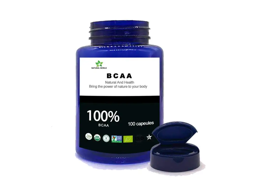 Натуральный BCAA 100 шт/бутылка bcaa порошок