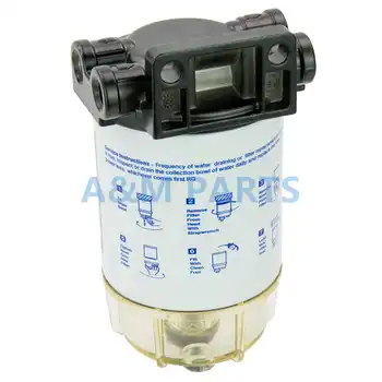 Boat Fuel Filter Marine Engine Fuel Water Separator for Mercury Yamaha Outboard 10 Micron