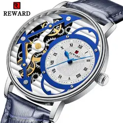 Мужские часы с большим циферблатом мужские спортивные кварцевые часы лучший бренд роскошные часы Роскошный, кожаный, в деловом стиле