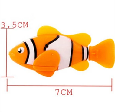 Большая распродажа, активированная игрушка для рыб на батарейках, аквариумные украшения для аквариума
