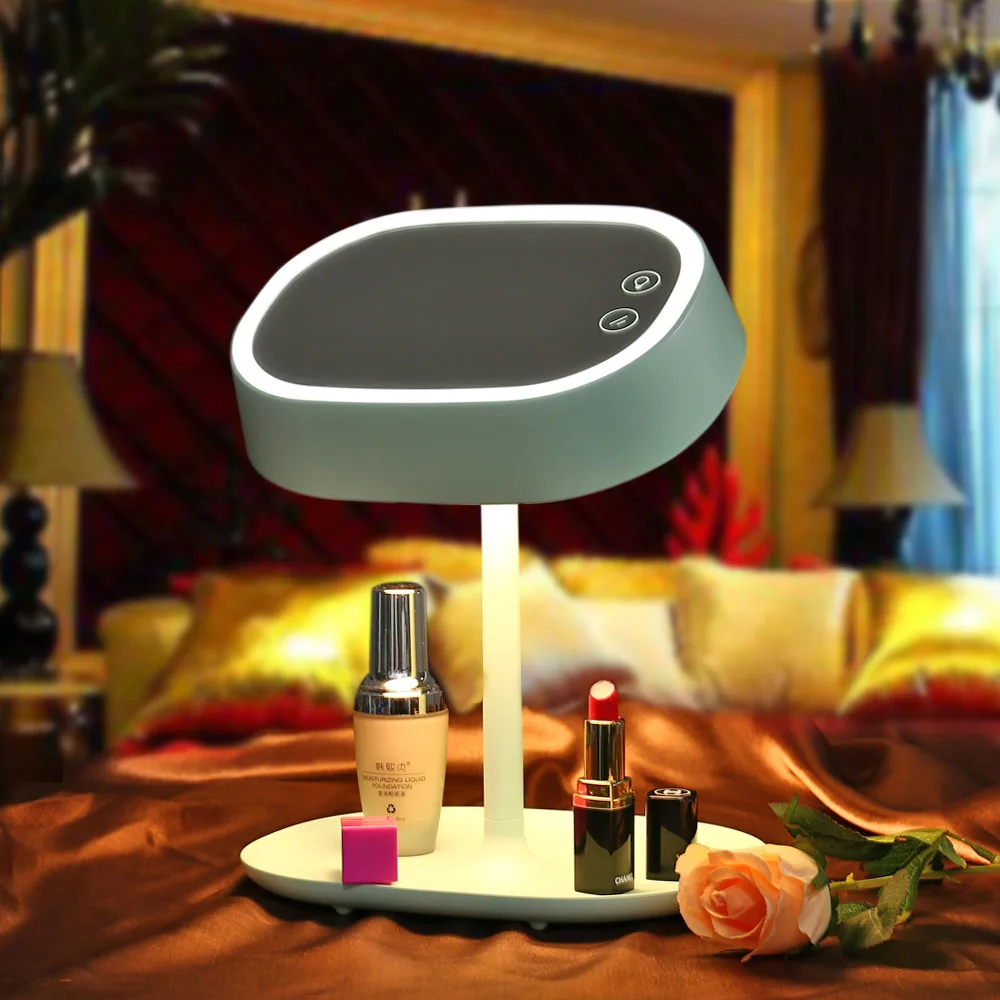 

New Hot seller LED Cosmetic Mirror Table Lamp Makeup Portable Adjustable USB Lamp Table Lamps For Girls For Bedroom Home Decor