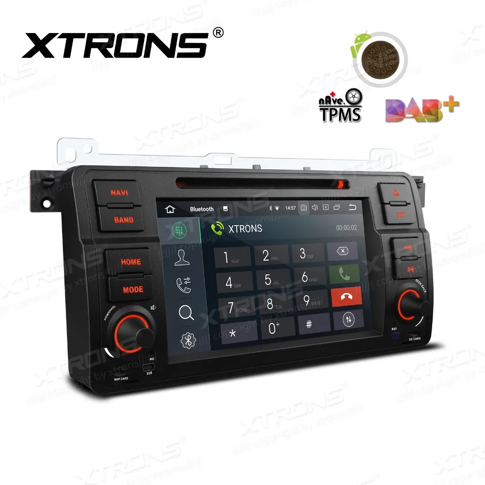 XTRONS 7 "Android 8 1 автомобильный DVD плеер RDS GPS CANbus WIFI радио для BMW E46 M3 2000 2001 2002 2003 2004 2005