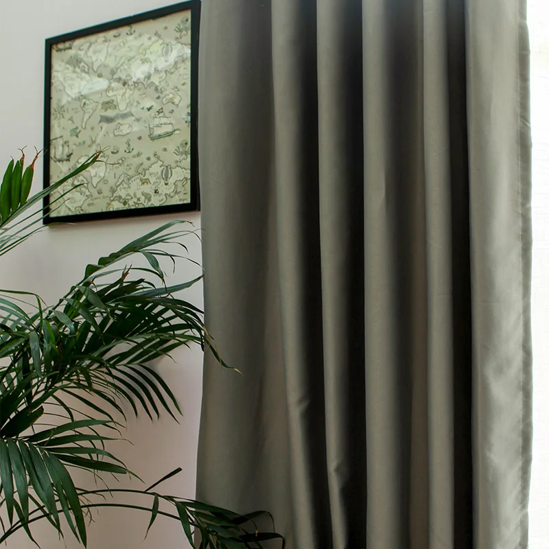 Cortinas opacas lisas modernas para sala de estar Cortinas amarillas Cortinas gruesas para tratamientos de ventana de dormitorio Panel individual Cortinas opacas lisas modernas para sala de estar Cortinas amarillas Cortinas gruesas para tratamientos de ventana de dormitorio Panel individual