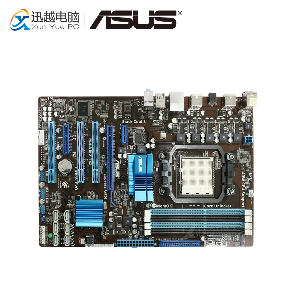 

Asus M4A87TD Desktop Motherboard 870 Socket AM3 DDR3 SATA3 USB2.0 ATX