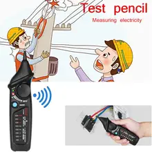 Интеллектуальный Бесконтактный электроскоп ручка AC детектор напряжения Тестовый er метр индукционный Тест Ручка электрик детектор напряжения инструмент