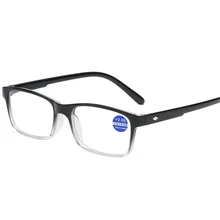 XojoX женские очки для чтения винтажные прямоугольные Reader мужские модные очки красные анти-голубые легкие очки для дальнозоркости