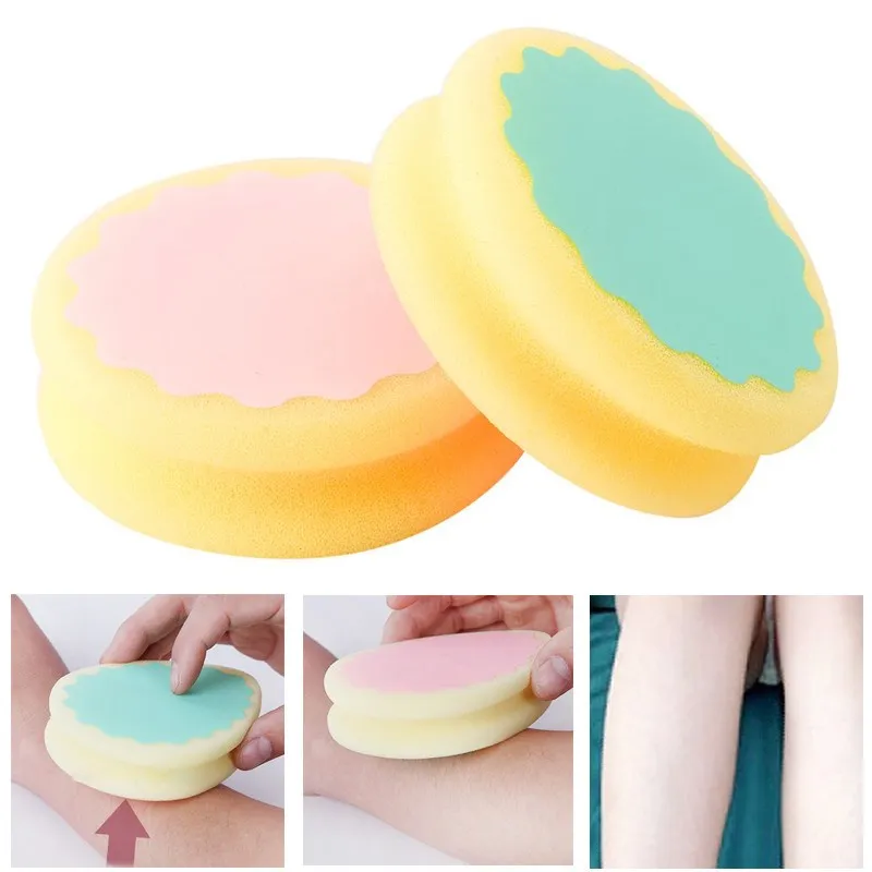 

2018 New Arrival Magic Painless Hair Removal Depilation Sponge Pad Remove Hair Remover Effective Wholesale