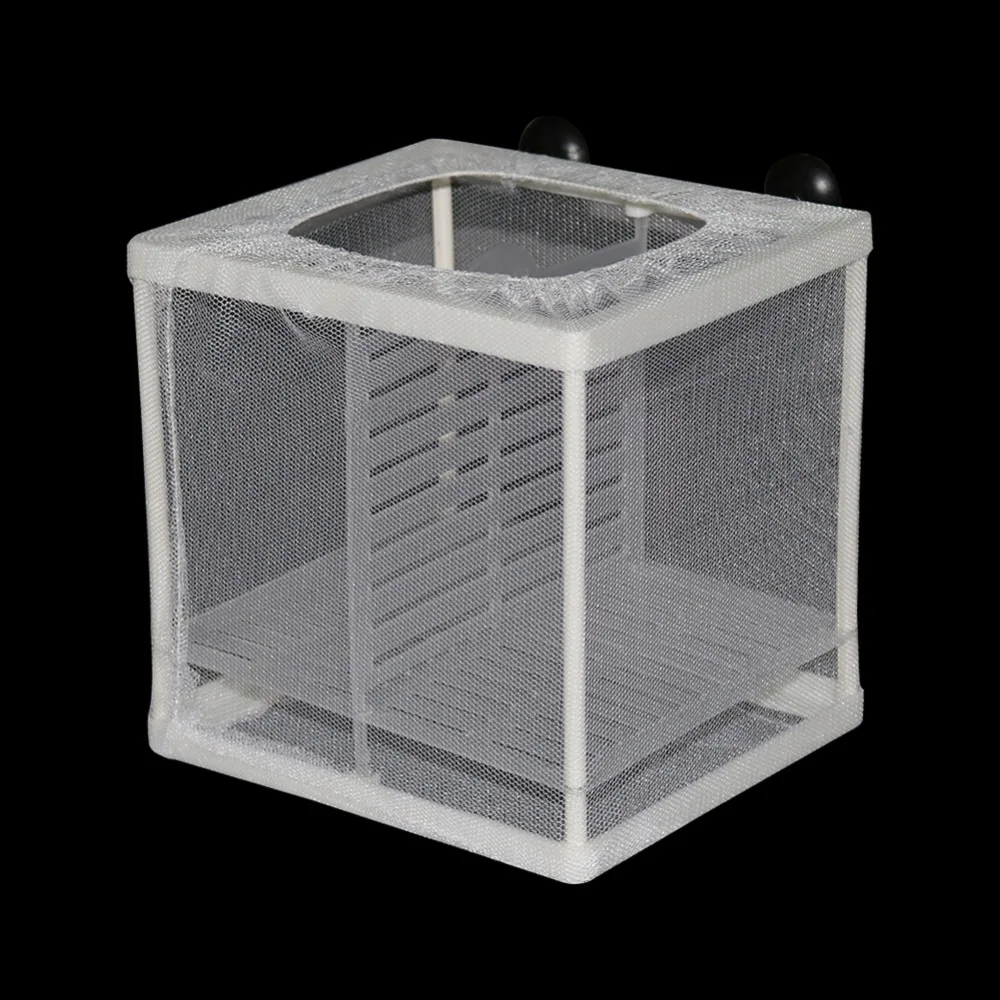 1 Pcs Fish Breeding Incubator Net Hanging Fish Hatchery Isolation Box for Aquarium Accessory fish breeding box