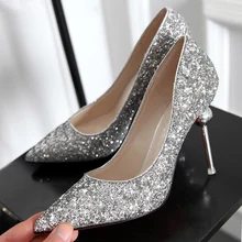 2017 New Fashion Women Sexy Pumps font b Red b font font b Bottoms b font