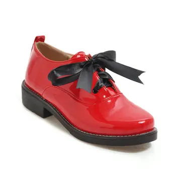 

Early spring new shoes 19 years of low heel side with large wind code 43 with 40 - joker single shoes