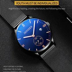 2019 для мужчин часы Элитный бренд дисплей дата водостойкий кварцевые часы платье в деловом стиле наручные часы Мужские часы Relogio Masculino