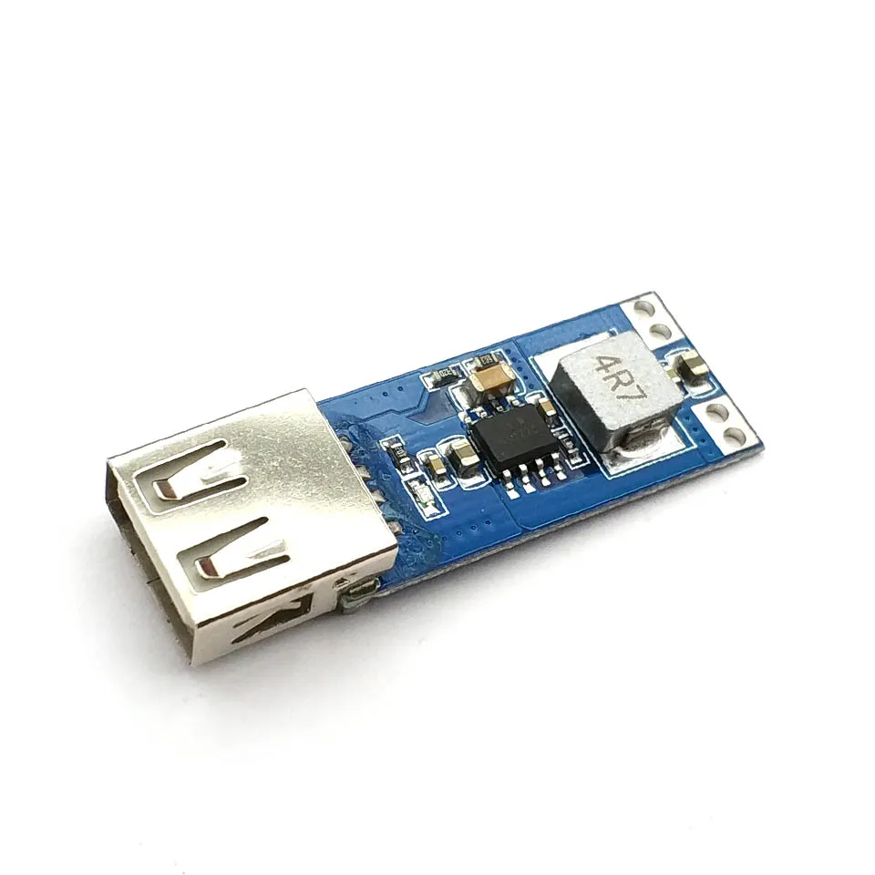 DC-DC 3V/3.3V/3.7V/4.2V to 5V USB 1A 2A Step Up Vehicle Power Charge Module usb voltage regulator dc-dc boost Converter | Электроника