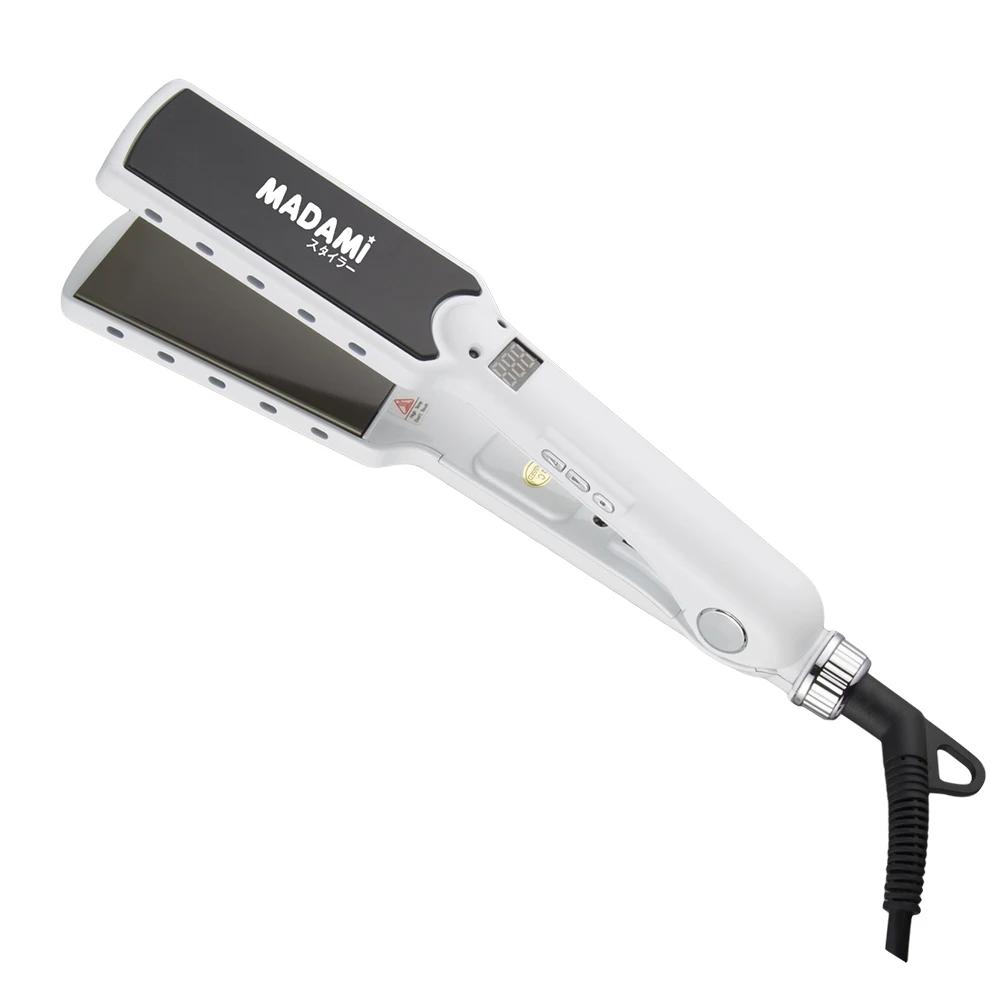 MCH 470F High Temperature Wide Plates Keratin Straightening Irons Styling Tool Titanium Professional Hair Straightener Flat Iron (2)