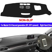 TAIJS для Mazda CX-5 CX5 второго поколения KF тире коврик DashMat силиконовые Нескользящие козырек от солнца приборной панели крышка наружное