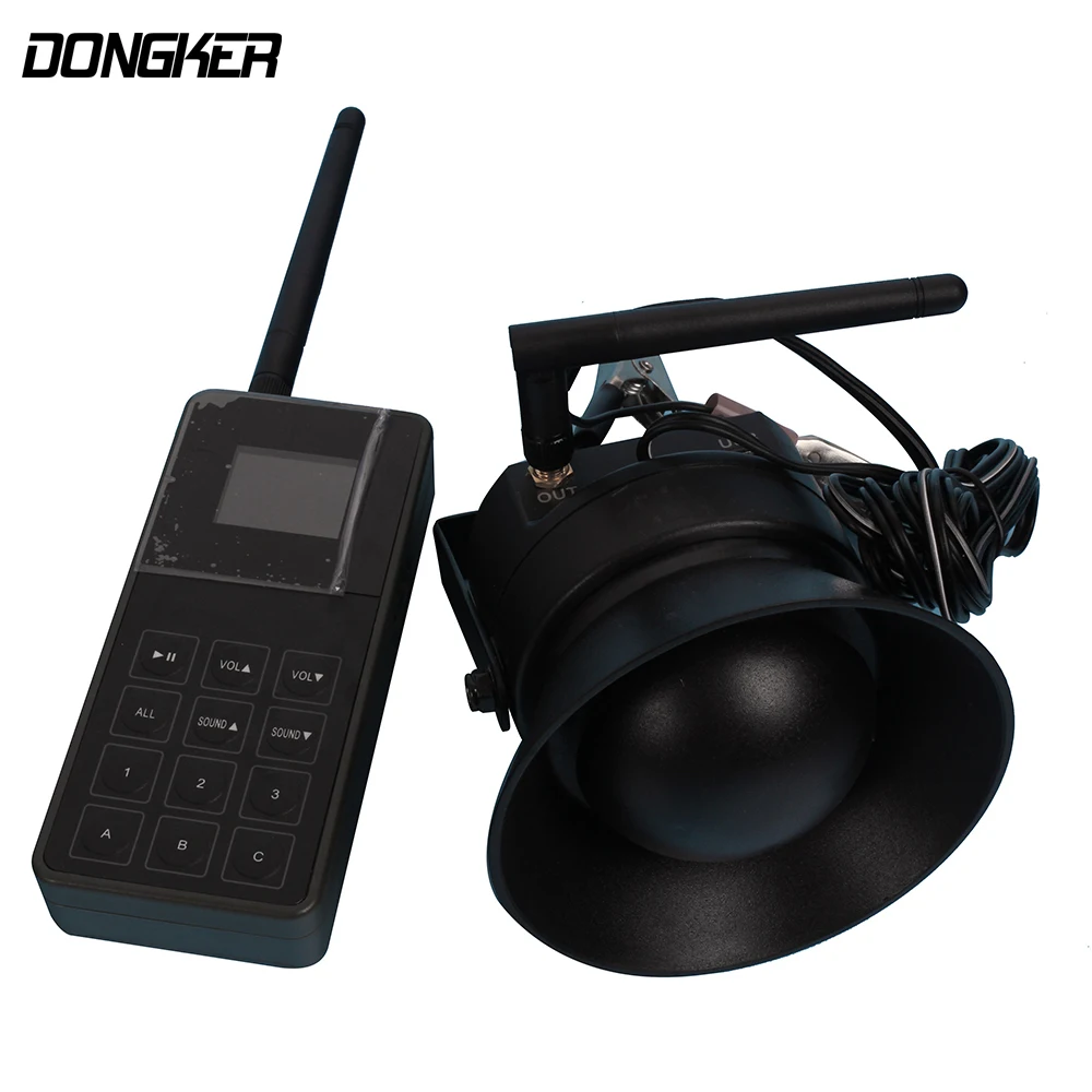 50W 150dB Wireless Remote Control MP3 Wild Bird Caller for Hunting 250