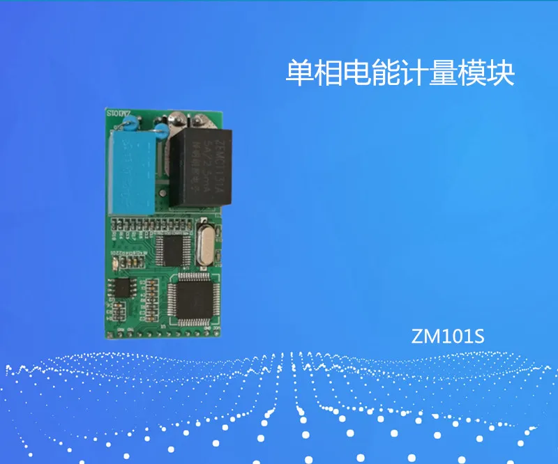 

Single-phase Electric Energy Metering-Electric Energy Metering Module Electrical Parameters Acquisition Module ZM101S