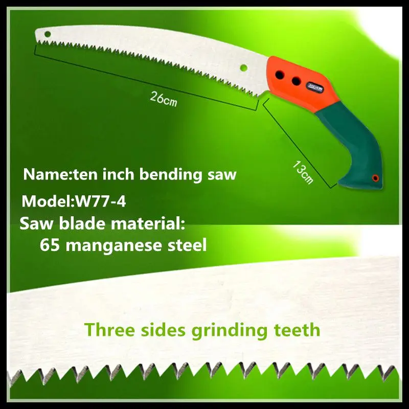 

Ten-inch garden saws garden hand tools gardening woodworking saws (W77-4)