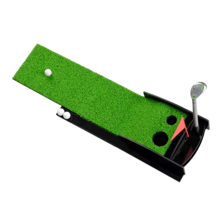 New golf table clubs Exerciser 3pcs Mini Golf Clubs Shaped Alloy Ballpoint for Golfer free shipping