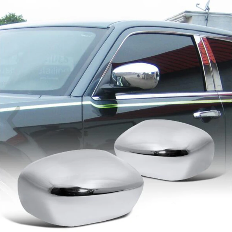 2005 2010 автомобильные хромированные аксессуары для Chrysler 300 300C Magnum зеркальные чехлы