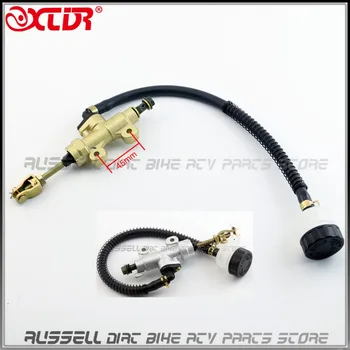 

Rear Foot Brake Master Hydraulic Cylinder Pump With Reservoir 50cc 70 90 110cc 125cc 150cc 200 250cc Chinese Quad ATV 2 Color