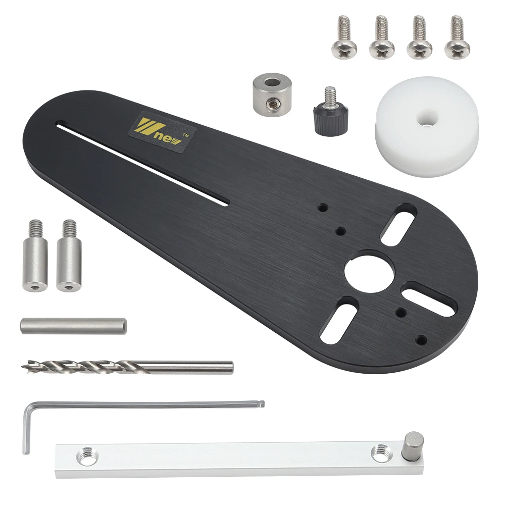 

NEW Circle Cutting Jig for Electric Hand Trimmer Wood Router Woodworking Milling Circle Milling Groove 3 Types of Tool Sets