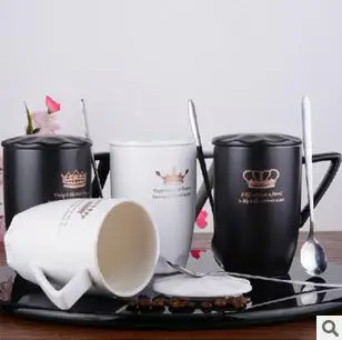 Black And White Prince Princess Mug King Queen Coffee Cup Black And White Prince Princess Mug King Queen Coffee Cup Free Shipping Creative Tea In Mugs From Home Garden On Aliexpress